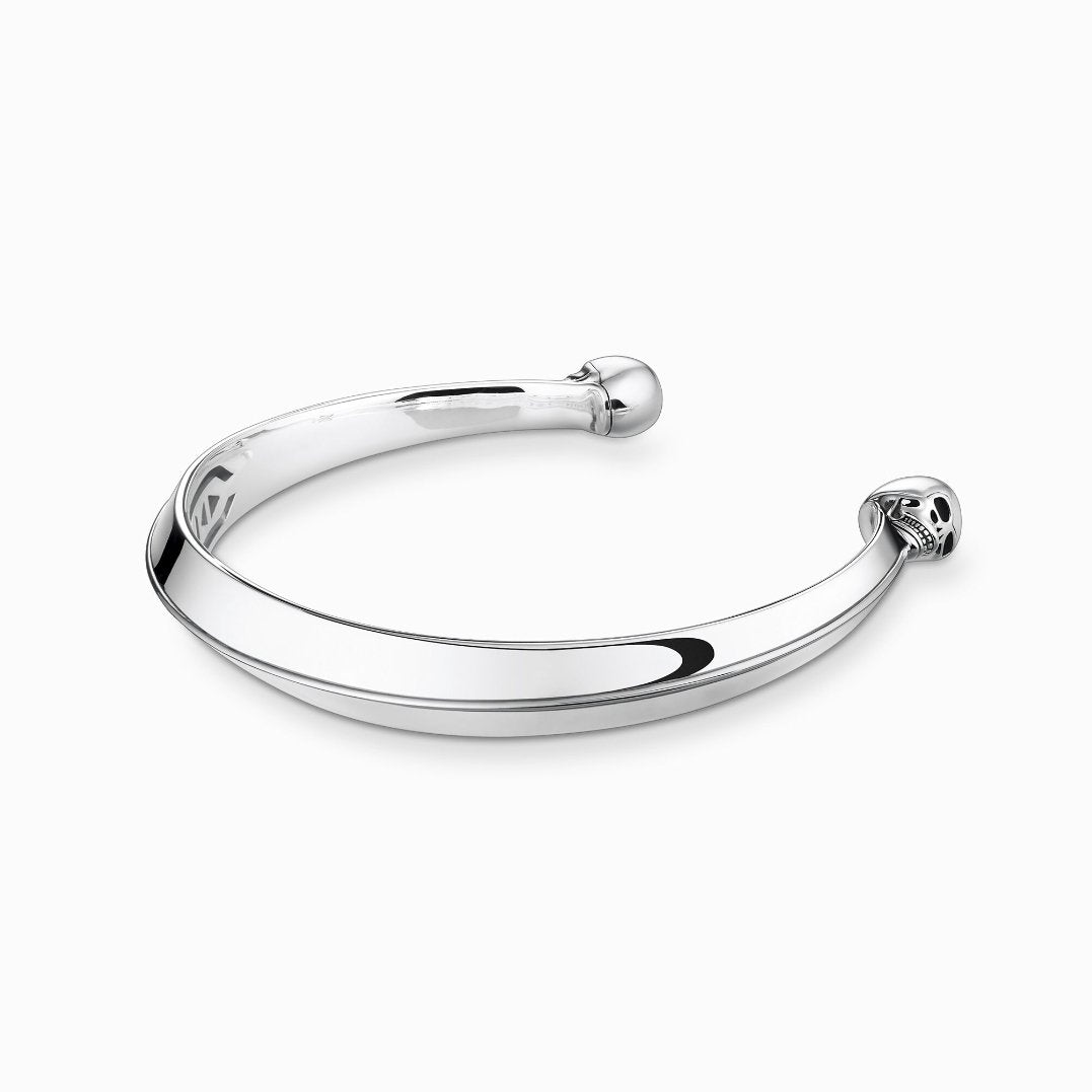 925 Deathscull Silver Cuff - KAYF