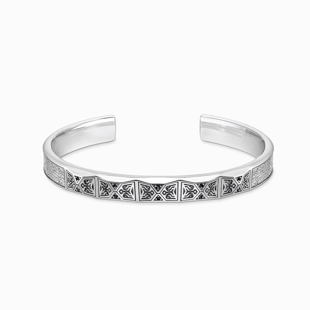 925 Faceted Cuff - KAYF