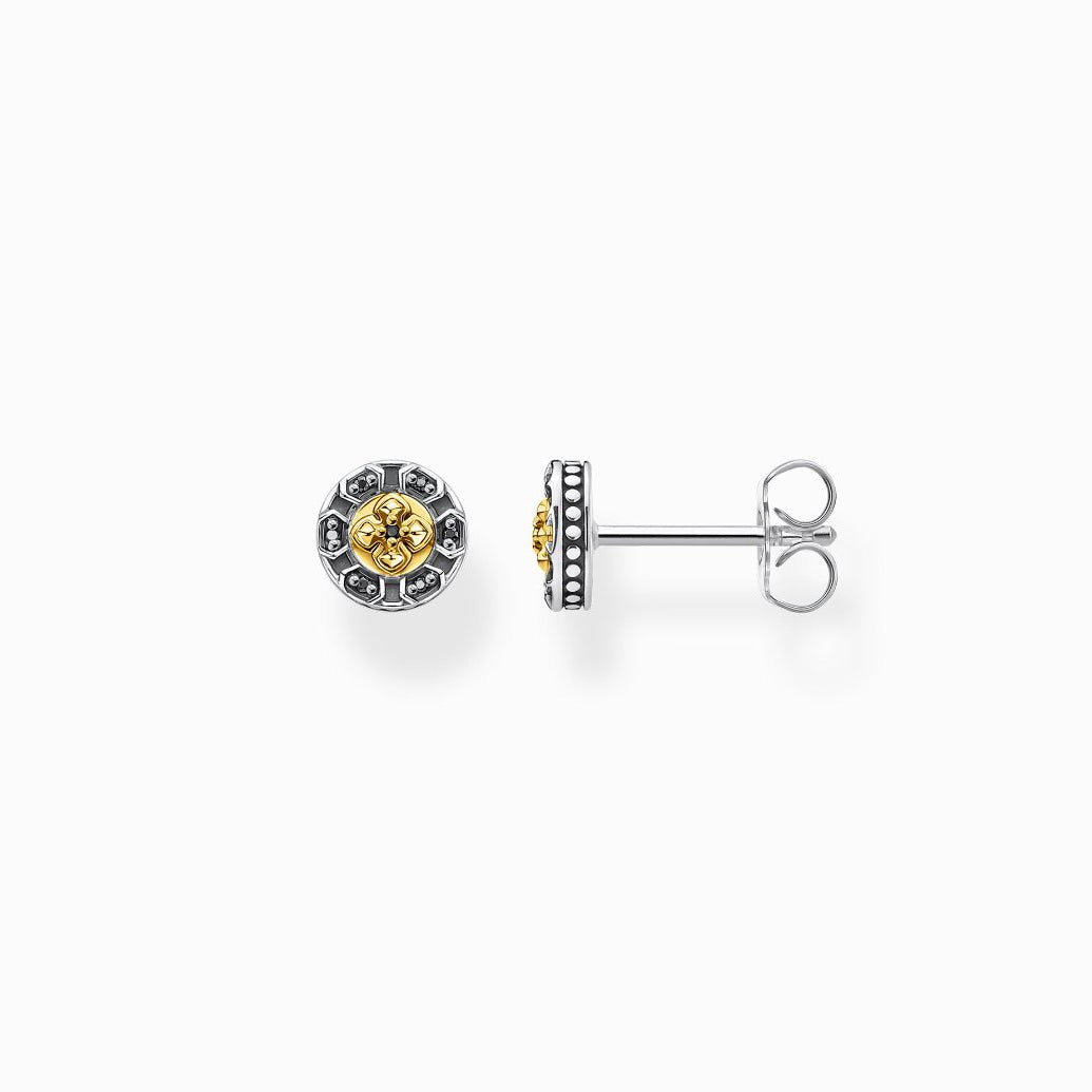 925 STUDS MYTHICAL CROSS ZIRCONIA - KAYF