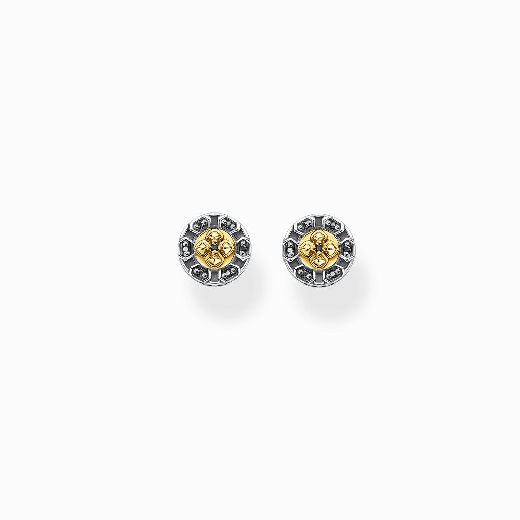 925 STUDS MYTHICAL CROSS ZIRCONIA - KAYF
