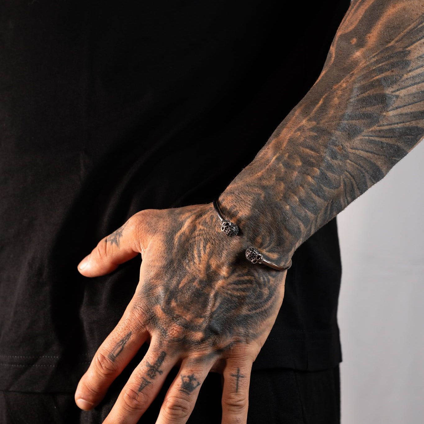 Cuff Deathscull Pavé - KAYF