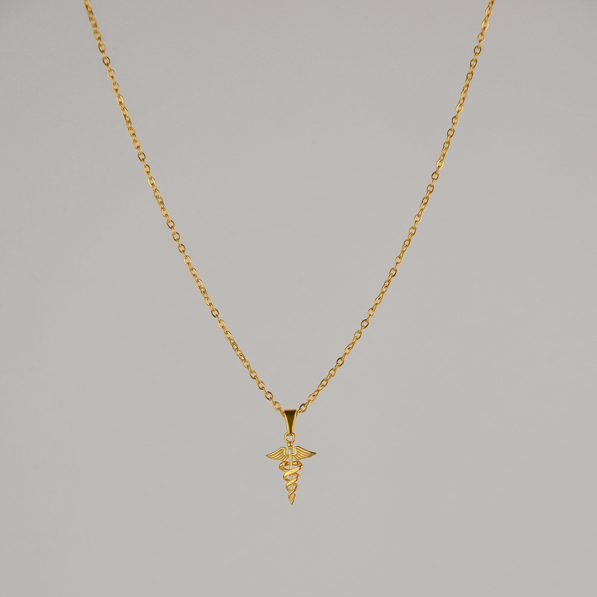 Small Caduceus (Gold) - KAYF