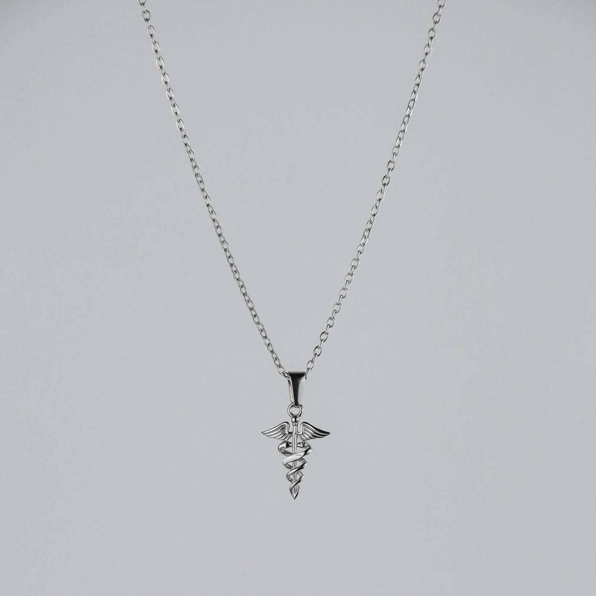 Small Caduceus (Silver) - KAYF