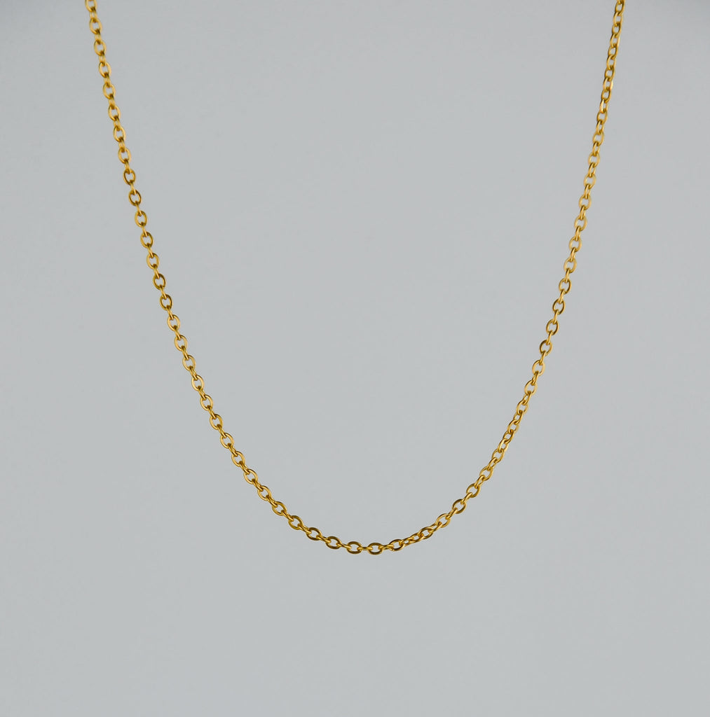 2mm Link Chain (Gold) - KAYF