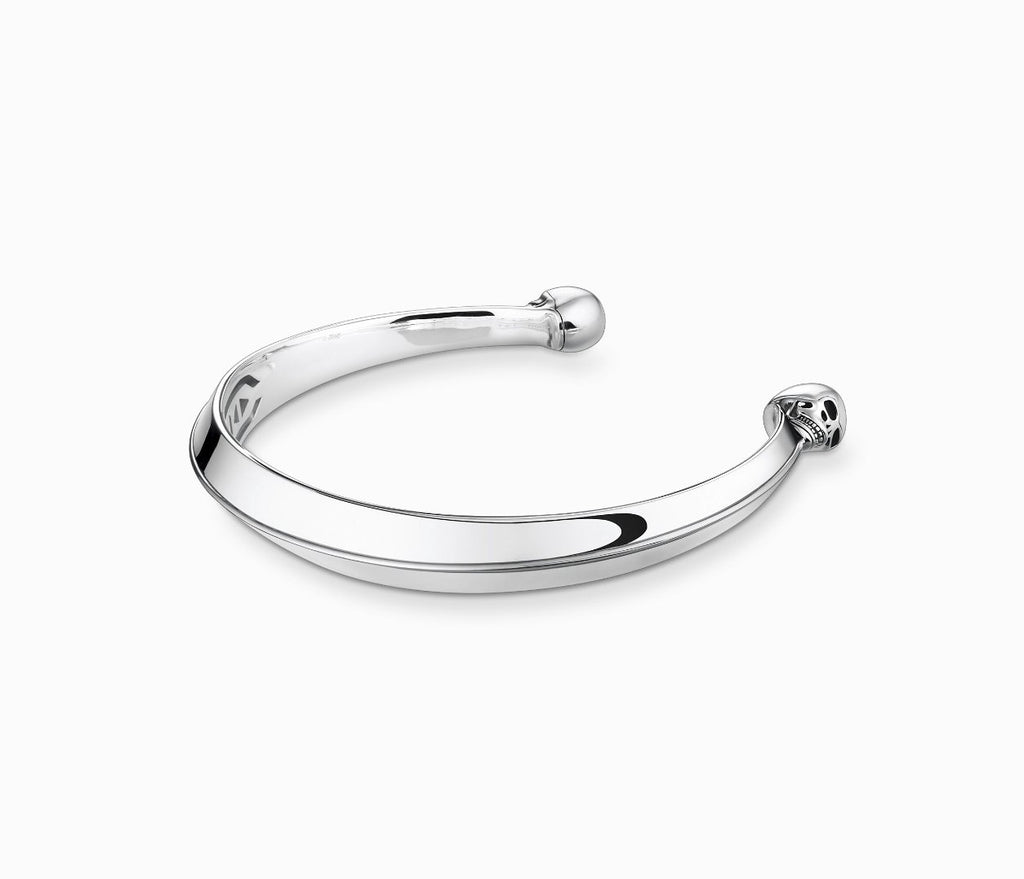 925 Deathscull Silver Cuff - KAYF